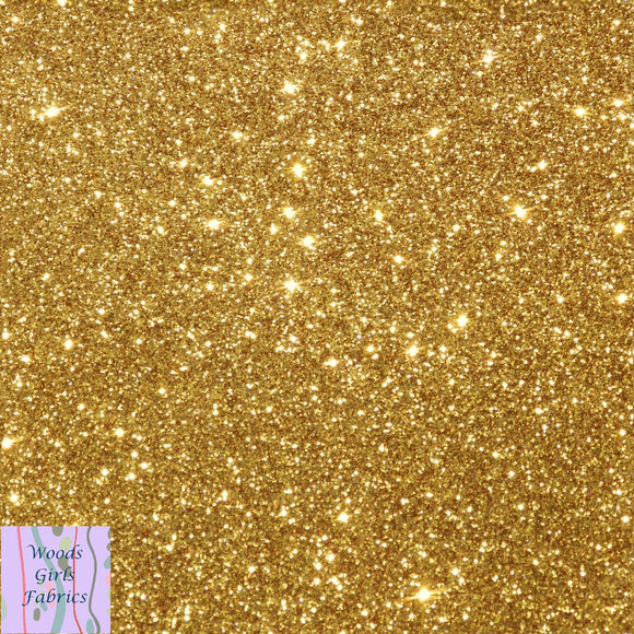 Gold Glitter Sparkle PUL