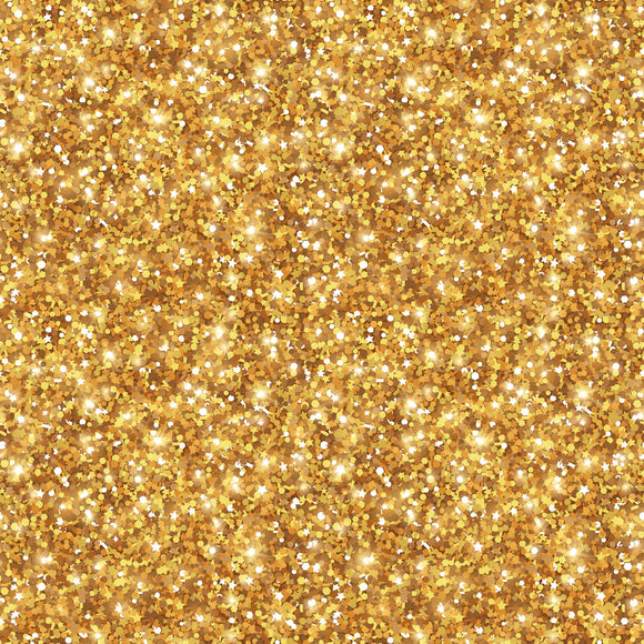 Gold Glitter Sparkle PUL