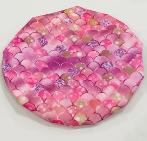 Pink Scales Shower Cap